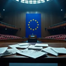 Conference by the European Nation calling to oust Ursula von der Leyen from the EU commission