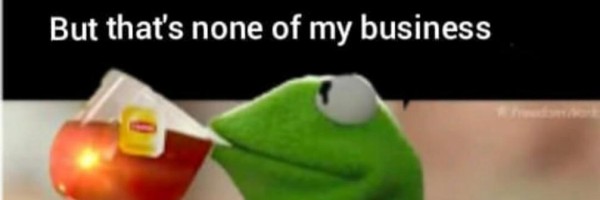 Kermit's got a point!